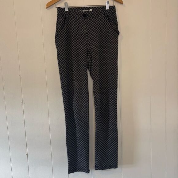 Betabrand Catstooth Dress Pants Black/Gray Cat Print Houndstooth Size Small - Picture 3 of 13